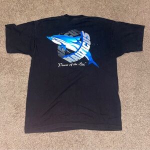 Vintage Nauticus National Maritime Center Graphic Single Stitch T Shirt Size XL